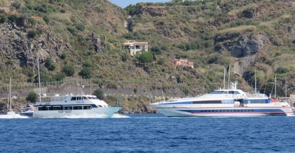 Au départ de Milazzo : excursion en bateau à Lipari, Panarea et Stromboli