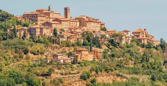 Desde Roma: Excursión de un día a la Toscana con almuerzo y cata de vinos