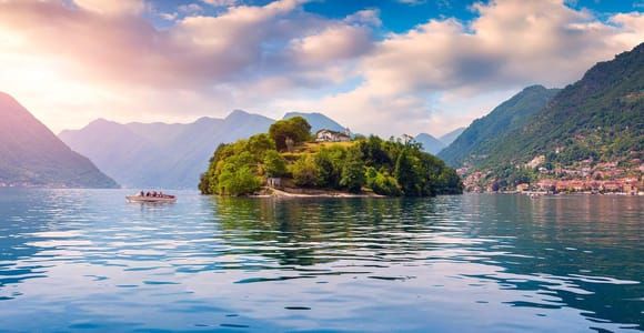 Bellagio: Gemeinsame Bootstour auf dem Comer See