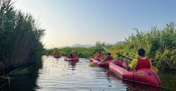 Lago di Massaciuccoli: tour in kayak con Aperitivo