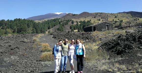 Catania: Mount Etna Morning Jeep Tour