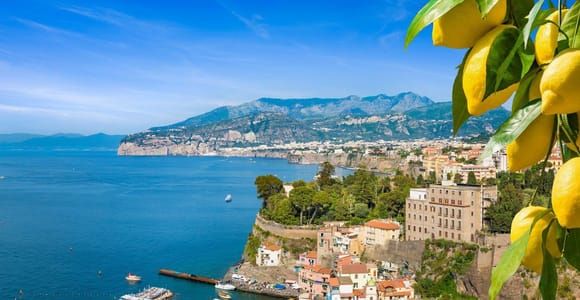 From Naples: Sorrento, Positano, and Amalfi Tour