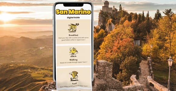 San Marino: Guía digital para tu tour a pie