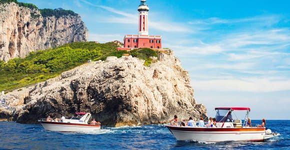 From Sorrento: Capri Island Boat Day Trip