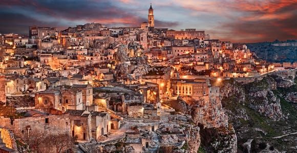 Visita guiada a Matera (iglesias rupestres y casas cueva incluidas)