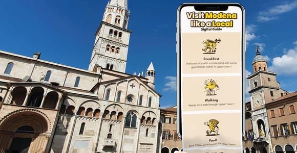 Modena: Guida digitale realizzata con un locale per il tuo tour