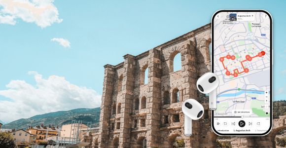 Aosta: Self-Guided Audio Tour discovering Roman Heritage