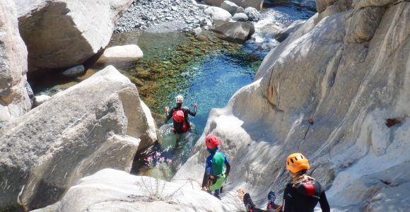 Champdepraz: Torrente Chalamy - Tour di canyoning adatto alle famiglie