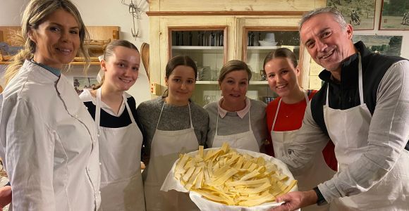 Lekcja gotowania w Villa Toscana w pobliżu Cortony