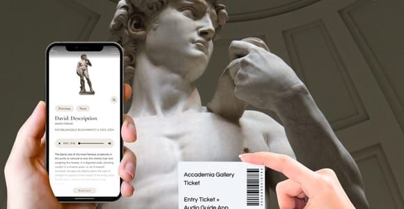 Florencia: El David de Miguel Ángel Ticket de entrada preferente y Audio App