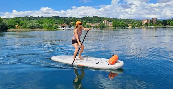 Clases de Stand Up Paddle (SUP) en el Lago Mayor