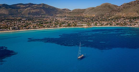 Palerme : Tour en bateau à Mondello - Isola delle Femmine + boisson