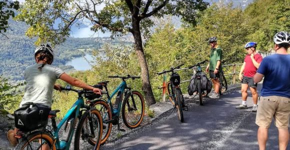 От озера Комо до озера Лугано: электронный велосипед с тремя панорамными озерами