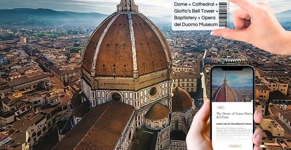 Florence: Cathedral & Brunelleschi's Dome Ticket & Audio App