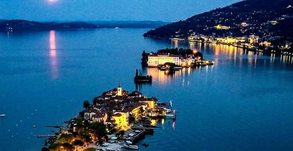 Lago Maggiore: cena in barca all'Isola Pescatori da Feriolo