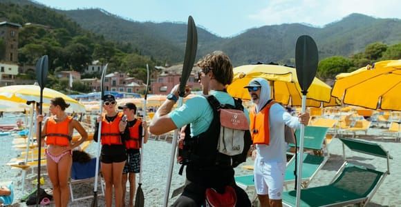 Depuis Monterosso : sortie en kayak aux Cinque Terre