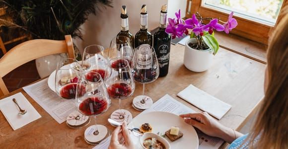 Montalcino: Geführte Weinkellertour & Gourmet-Verkostung