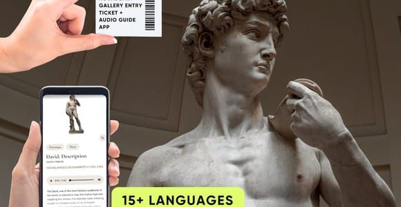 Firenze: David di Michelangelo Biglietto prioritario e applicazione audio