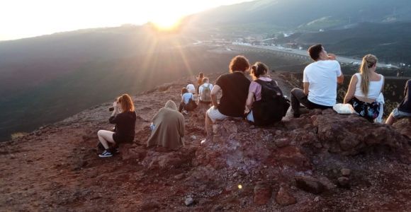 Ab Catania: Ätna-Tour bei Sonnenuntergang