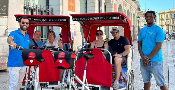 Bari: Fahrrad-Rikscha-Stadtrundfahrt