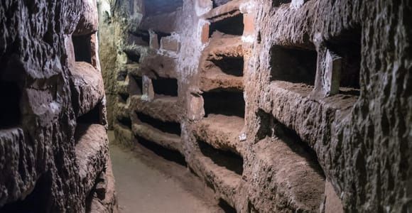 Roma: Tour guiado de las Catacumbas con traslado