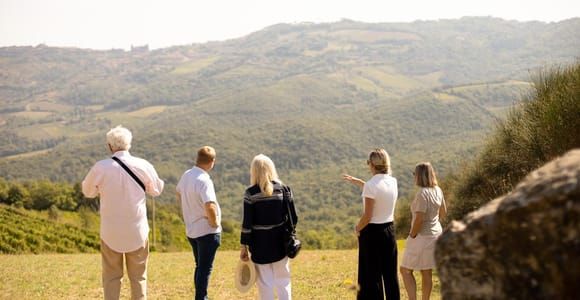 Montalcino: Geführte Weinkellertour und Weinverkostung