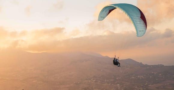 Palerme : vol en parapente avec moniteur/vidéo