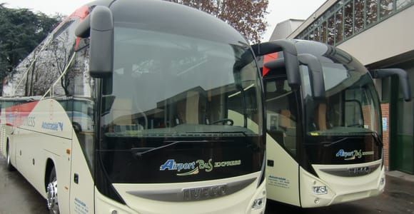 Brescia : Transfert en bus partagé de/vers l'aéroport de Milan Bergame