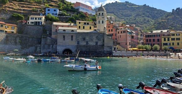 Tour delle Cinque terre con sosta bagno